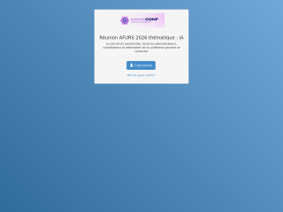 Accéder au site de la conférence