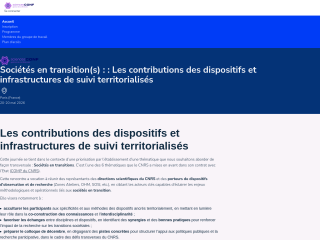 Accéder au site de la conférence