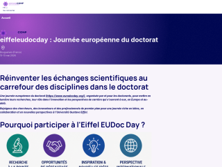Accéder au site de la conférence