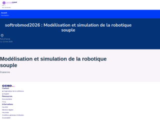 Accéder au site de la conférence