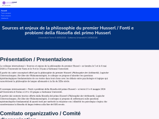 Accéder au site de la conférence